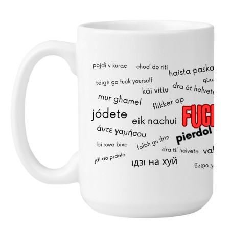kubek z czarnym humorem dla przyjaciela