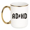 Kubek duży 450 ml z napisem ADHD