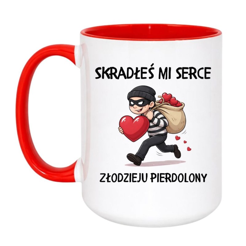 Prezent walentynkowy dla męża z zabawną grafiką
