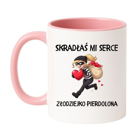 Prezent na Walentynki dla niej z zabawną grafiką