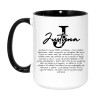 Kubek personalizowany z imieniem Justyna opis