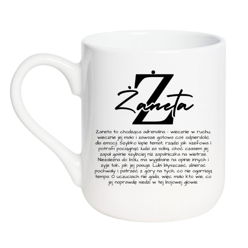 Personalizowany kubek z imieniem Żaneta