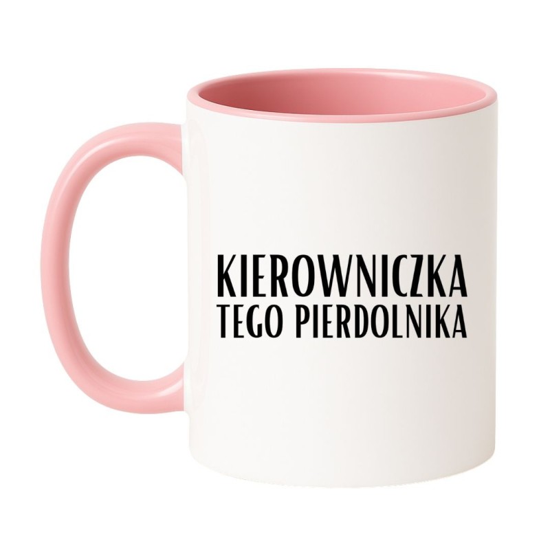 ceramiczny kubek dla liderki zespołu