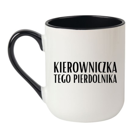 kubek do biura dla menedżerki z poczuciem humoru
