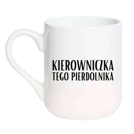 humorystyczny kubek dla kierowniczki projektu