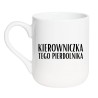 humorystyczny kubek dla kierowniczki projektu