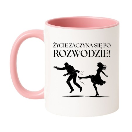 kubek symbolizujący nowy start po rozwodzie