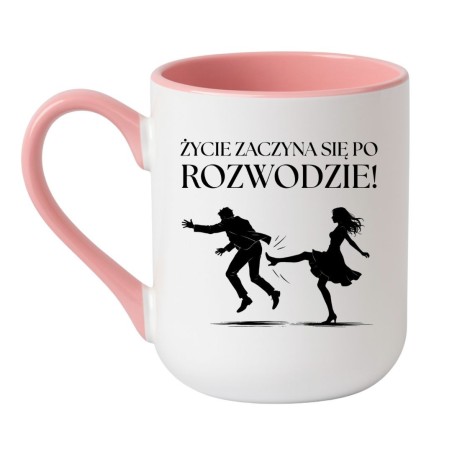 Kubek dla kobiety po rozwodzie śmieszny prezent