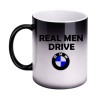 KUBEK "REAL MEN DRIVE BMW" MAGICZNY