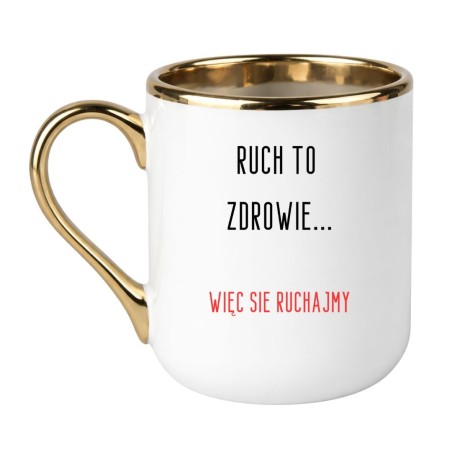 KUBEK "RUCH TO ZDROWIE, WIĘC SIĘ RUCHAJMY"