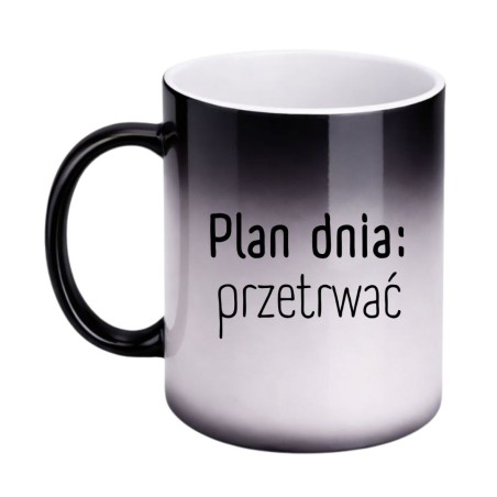 magiczny kubek z ukrytym napisem śmieszny kubek do biura