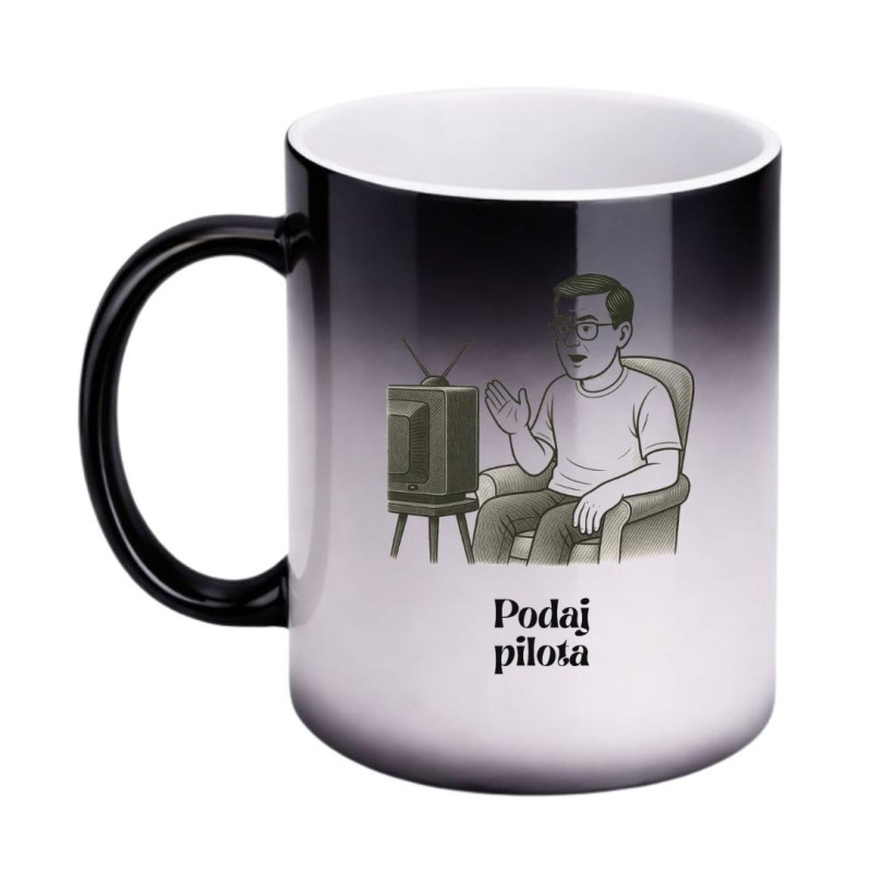 KUBEK "PODAJ PILOTA" MAGICZNY