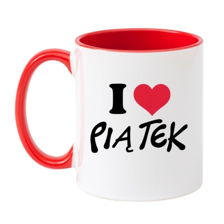 kubek i love friday po polsku