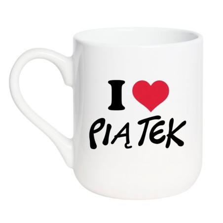 kubek na piątek z sercem