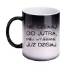 KUBEK "NIE CZEKAJ DO JUTRA, MIEJ WYJEBANE JUŻ DZISIAJ" MAGICZNY
