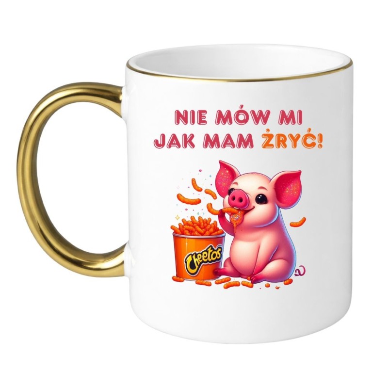 KUBEK "NIE MÓW MI JAK MAM ŻRYĆ"