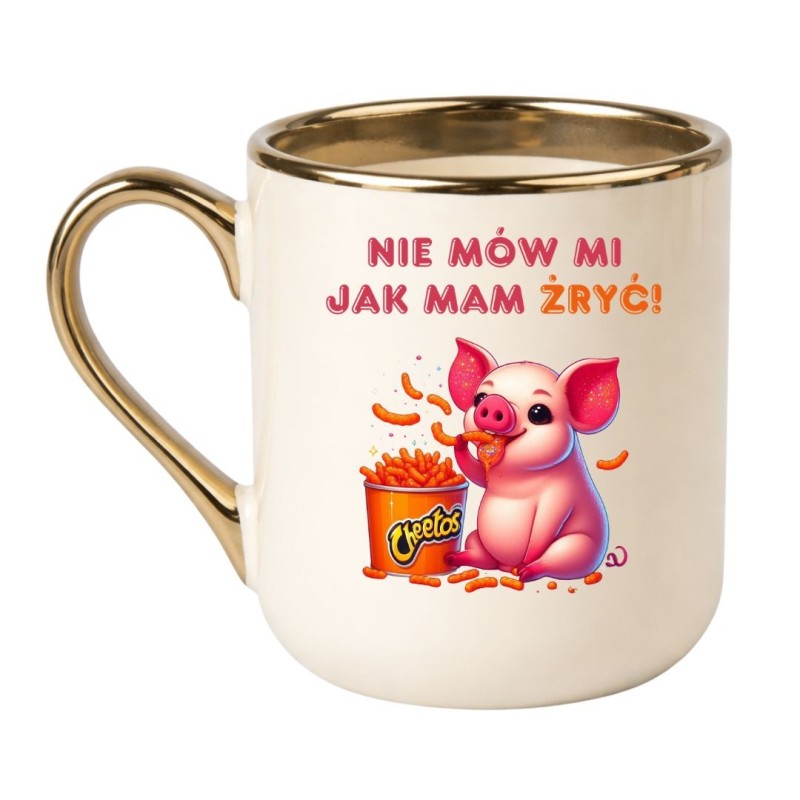 KUBEK "NIE MÓW MI JAK MAM ŻRYĆ"