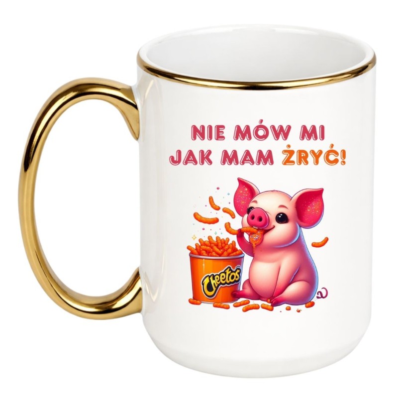 KUBEK "NIE MÓW MI JAK MAM ŻRYĆ"