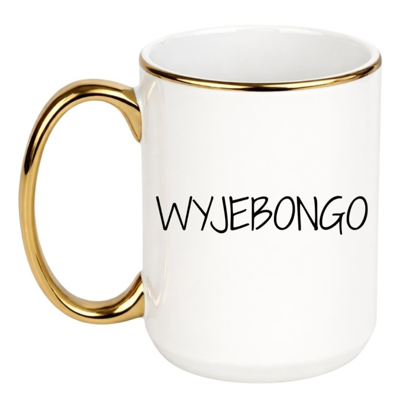 Kubek duży 450 ml z napisem WYJEBONGO