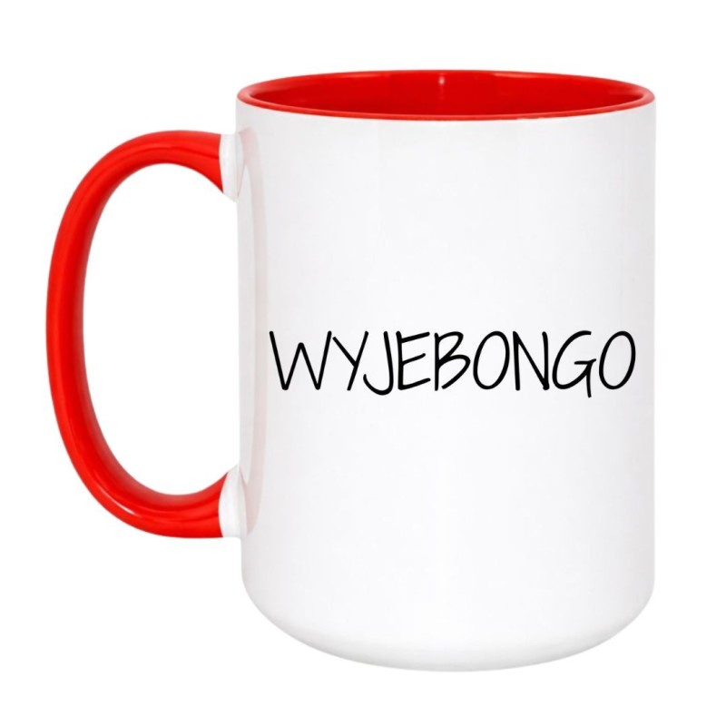 Kubek duży 450 ml z napisem WYJEBONGO