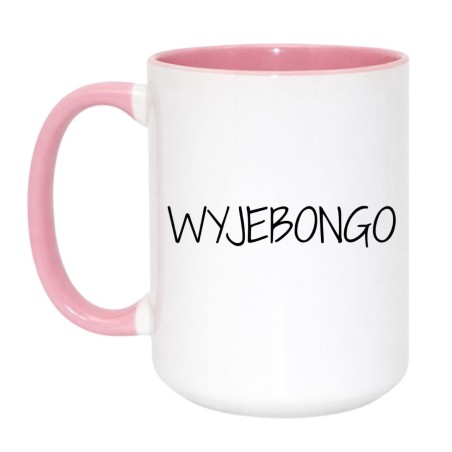 Kubek duży 450 ml z napisem WYJEBONGO