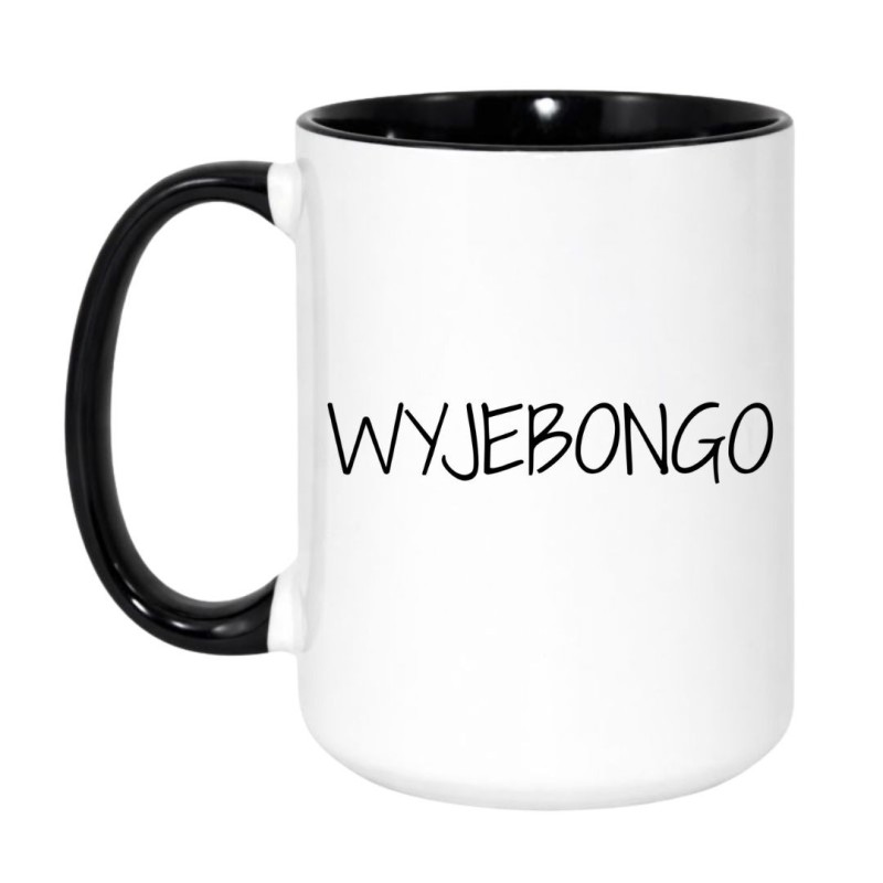 Kubek duży 450 ml z napisem WYJEBONGO