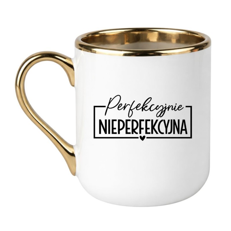 Kubek perfekcyjnie nieperfekcyjna na prezent dla koleżanki