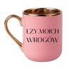Śmieszny kubek z napisem Łzy moich wrogów
