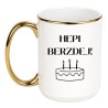 Kubek XXL urodzinowy Hepi Berzdej prezent na urodziny Happy Birthday