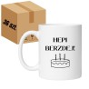 hurt karton z kubkami ceramicznymi 36 x Kubek urodzinowy Hepi Berzdej prezent na urodziny Happy Birthday