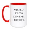 Kubek z TikToka Mi chuj jebany ciśnienie podniósł