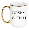 Kubek duży 450 ml z napisem Boska w chuj