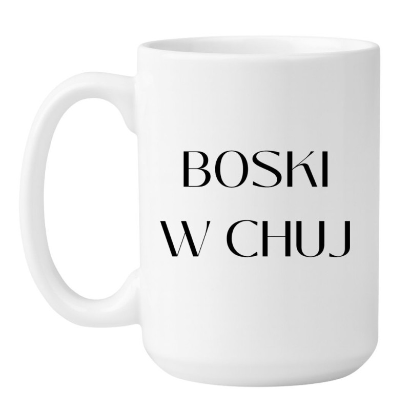 Kubek 450 ml  Boski w chuj