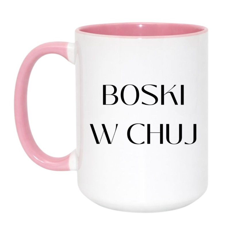 Kubek 450 ml  Boski w chuj