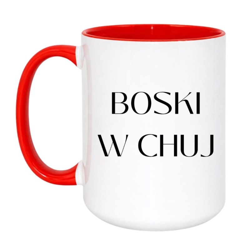 Kubek 450 ml  Boski w chuj