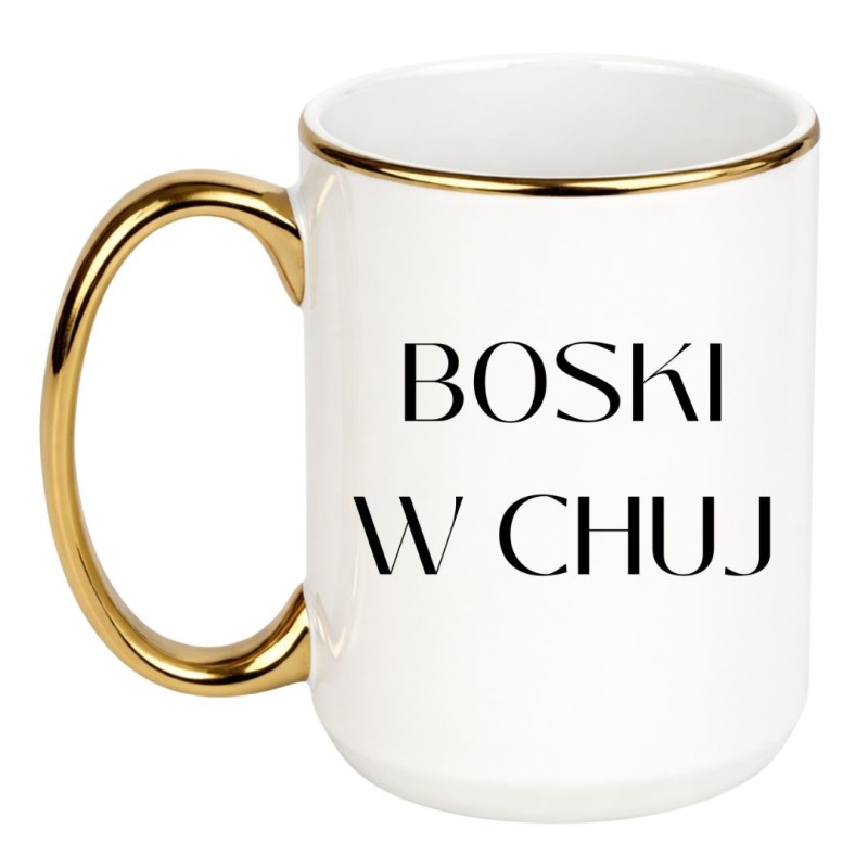 Kubek 450 ml  Boski w chuj