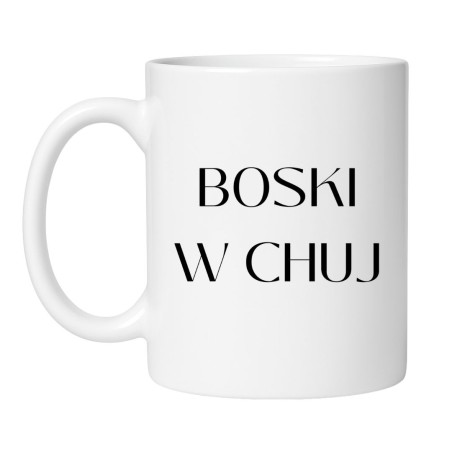 Kubek 330 ml  Boski w chuj