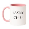 Kubek z wulgarnym napisem bez cenzury JASNY CHUJ