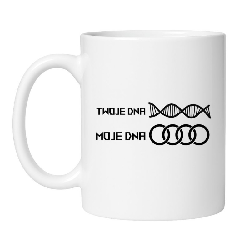 Kubek Twoje DNA moje DNA Audi