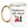 KUBEK "NAJEBANA, ALE DAMA" MAGICZNY