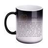 Magiczny kubek dla Wagi z symbolem zodiaku