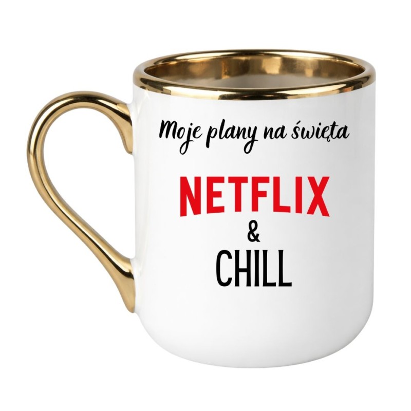 KUBEK "MOJE PLANY NA ŚWIĘTA? NETFLIX & CHILL"