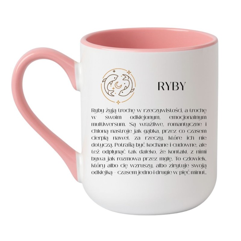 Kubek ze znakiem zodiaku Ryby