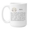 Kubek astrologiczny ze znakiem zodiaku dla Raka