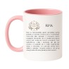 Kubek 330 ml astrologiczny ze znakiem zodiaku Rak