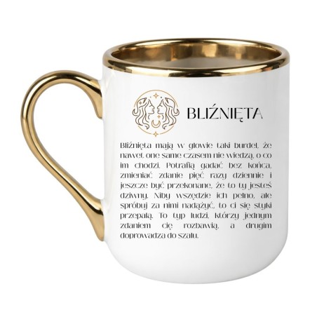 Astrologiczny kubek ze znakiem zodiaku Bliźnięta