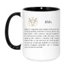 Śmieszny kubek astrologiczny dla Byka na prezent