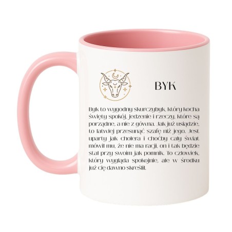 KUBEK ZE ZNAKIEM ZODIAKU BYK