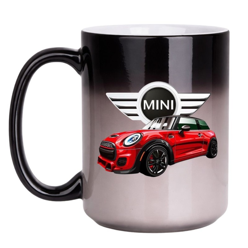 KUBEK „MINI COOPER" DUŻY MAGICZNY