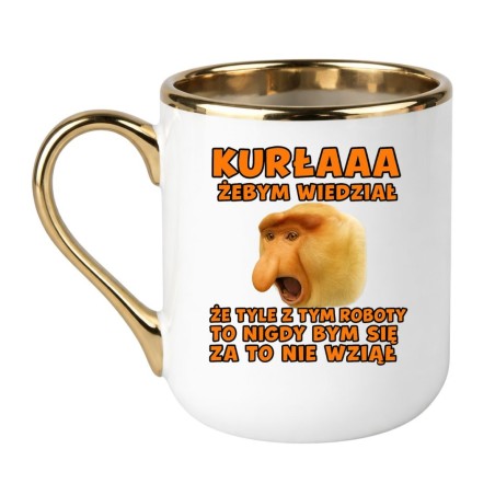 KUBEK "KURŁAAA! GDYBYM WIEDZIAŁ, ŻE TYLE Z TYM ROBOTY, TO BYM SIĘ ZA TO NIE BRAŁ!"